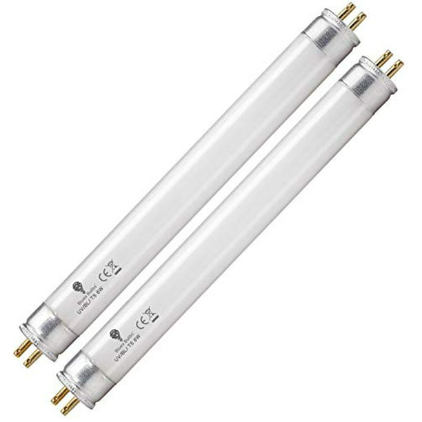 G5 3500K White 2x 6W T5 9" 225mm Fluorescent Tube Strip Light Bulbs 835 